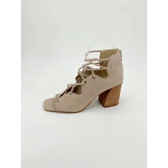 Vince Camuto Nahara Cage Sandal Corset Tie Heel - Picture 1 of 7